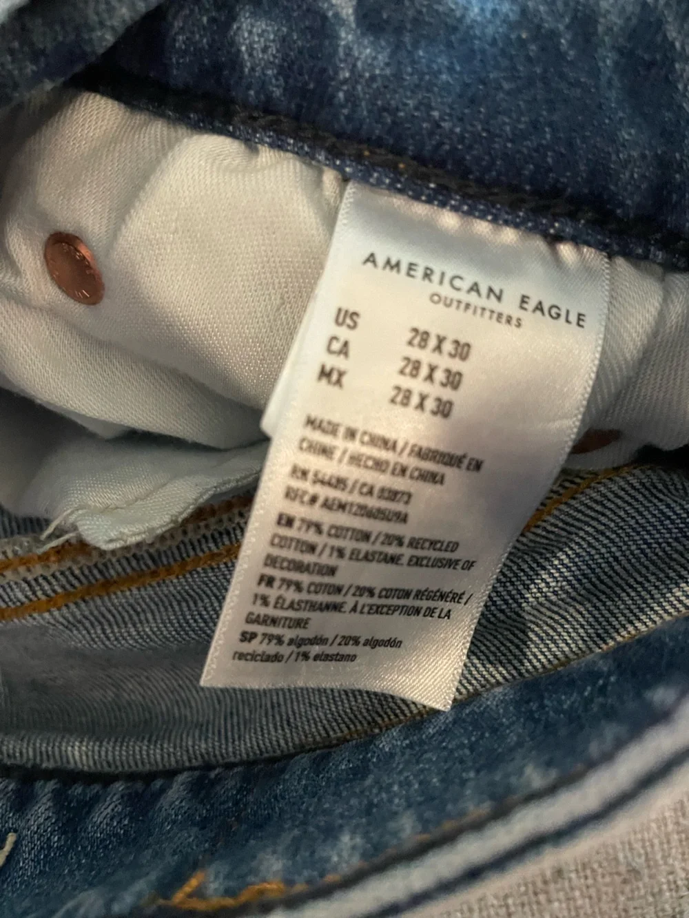 American Eagle Outfitters Medium Blue Bootcut Jeans